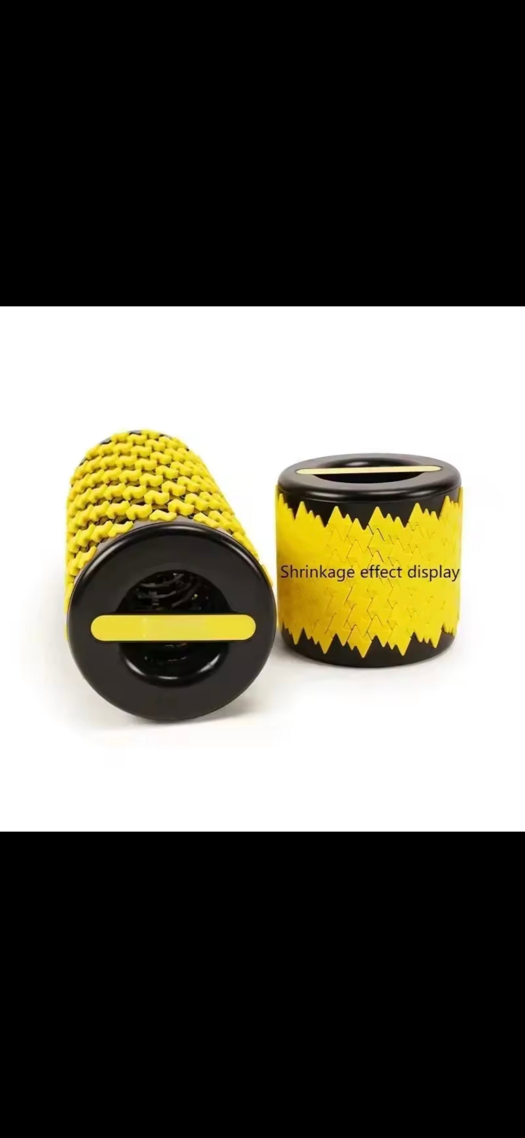 Telescopic yoga foam roller