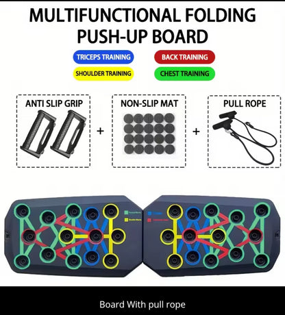 Portable push up board