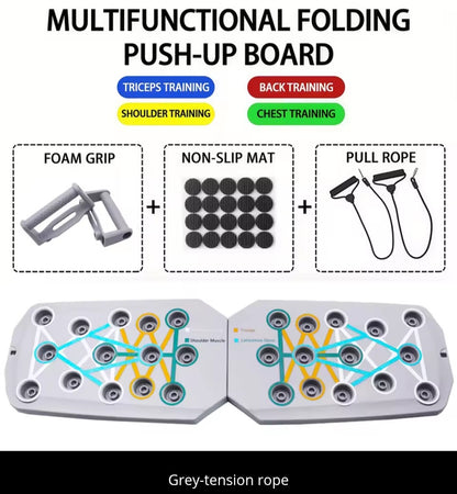 Portable push up board