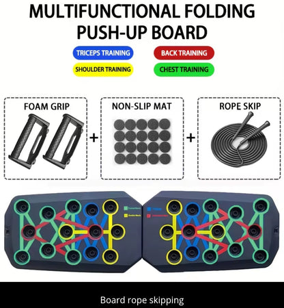 Portable push up board