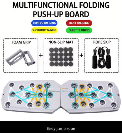 Portable push up board
