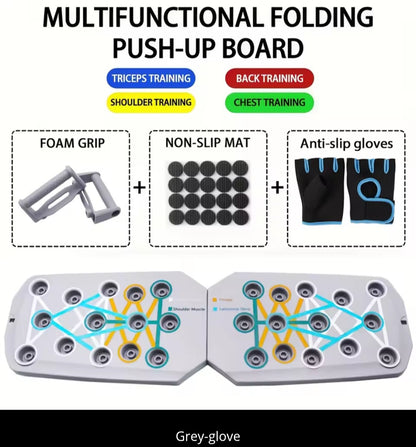 Portable push up board